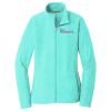 Women's Heather Microfleece Full Zip Jacket Thumbnail